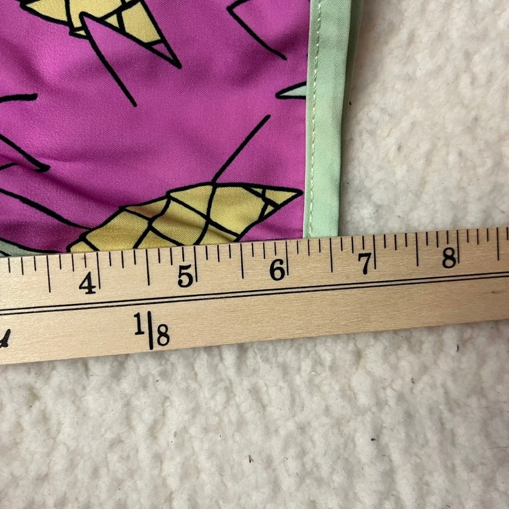 Reverse Threads Swim Trunks Mens Small Pink Pineapple Print‎ Cargo Shorts